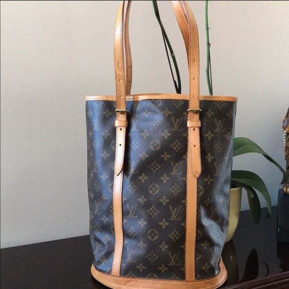✨SOLD✨ LOUIS VUITTON Vintage Authentic Bucket GM - Picture 3 of 10